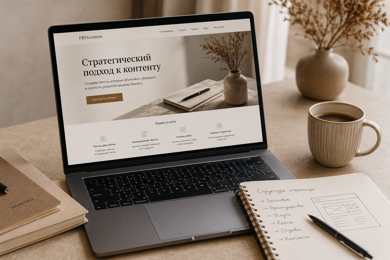 Редактура текстов для сайтов