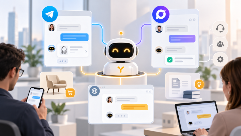 Yandex B2B Tech подключила ИИ-агентов к Telegram и MAX